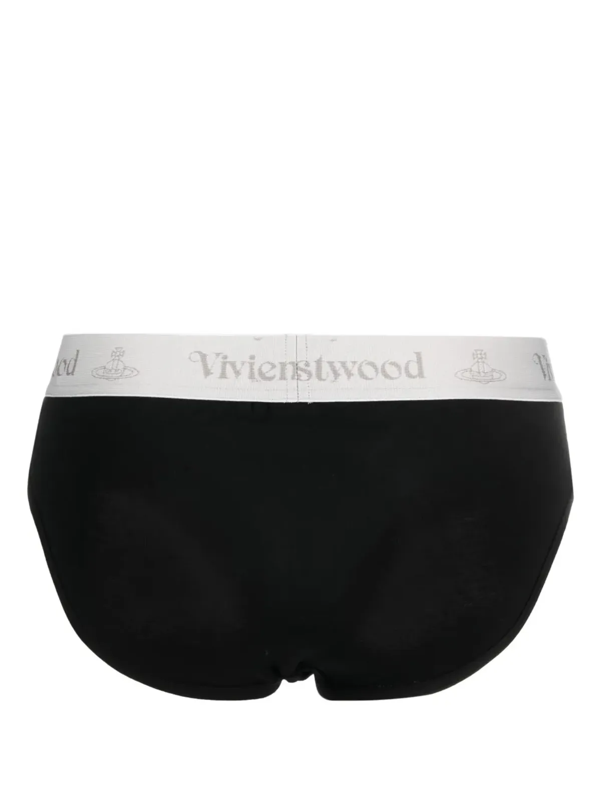Vivienne Westwood ロゴ入りウエストバンド コットンブリーフ - 画像3