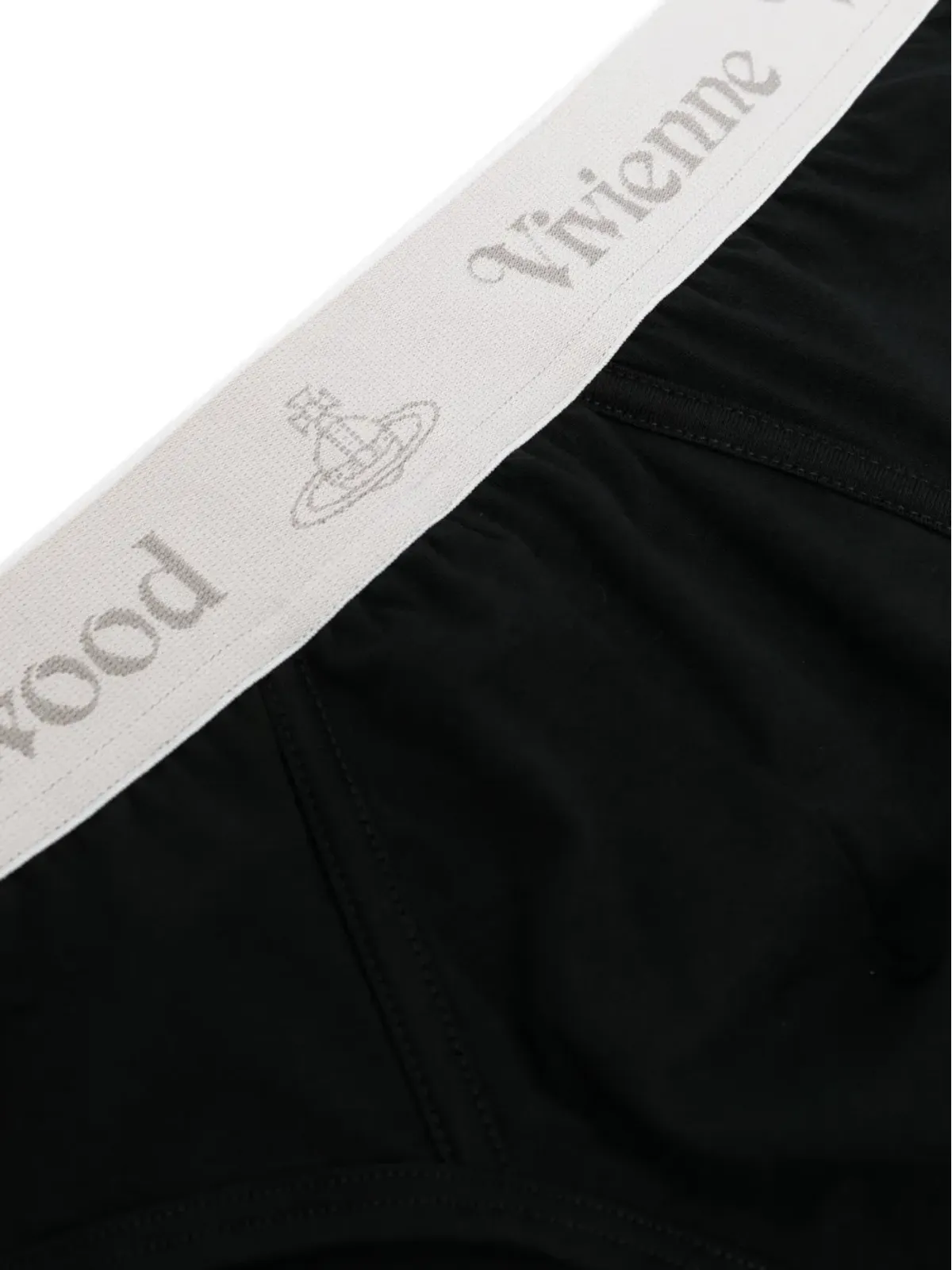 Vivienne Westwood ロゴ入りウエストバンド コットンブリーフ - 画像4