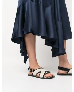 Colville アシンメトリックヘム シルクスカート - サムネイル5