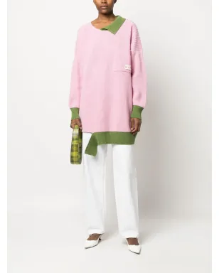 Marni シェトランド アシンメトリック ジャンパー - サムネイル2