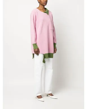Marni シェトランド アシンメトリック ジャンパー - サムネイル3