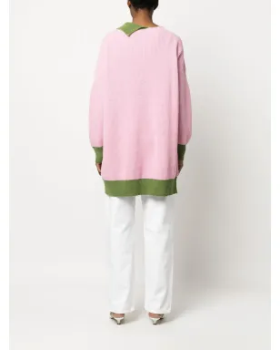 Marni シェトランド アシンメトリック ジャンパー - サムネイル4