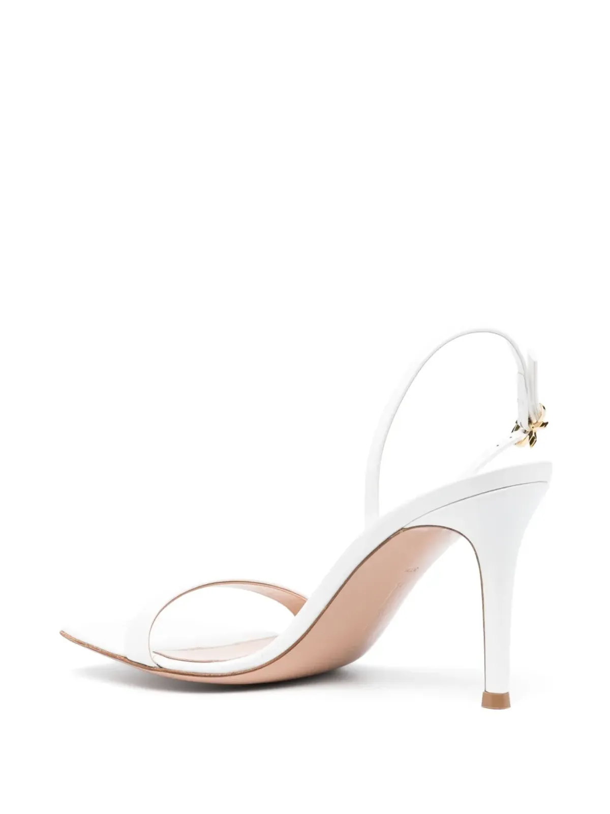 Gianvito Rossi リボン・スティレット 85mm レザーサンダル - 画像3