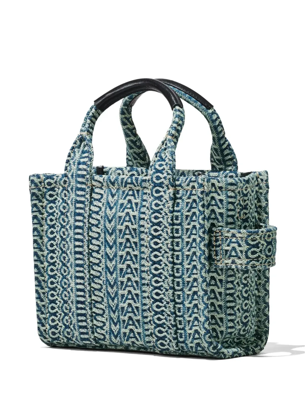 Marc Jacobs 洗い加工モノグラム クロスボディ トートバッグ - 画像5