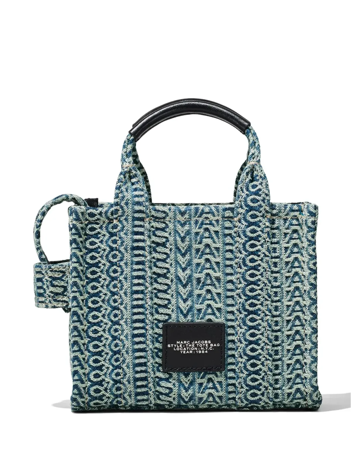 Marc Jacobs 洗い加工モノグラム クロスボディ トートバッグ - 画像4