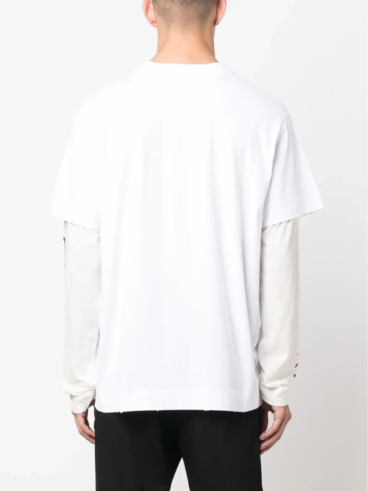 Givenchy ロゴプリント レイヤード Tシャツ - 画像4