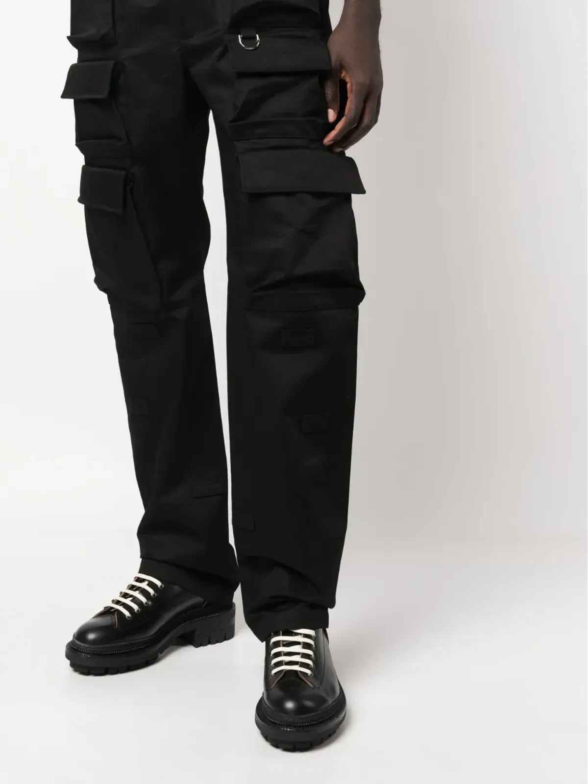 Givenchy マルチポケット コットン カーゴパンツ - 画像5