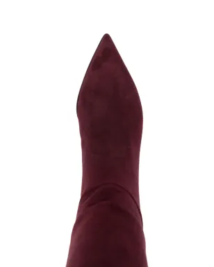 Gianvito Rossi スエードのニー丈ブーツ レッド - サムネイル4