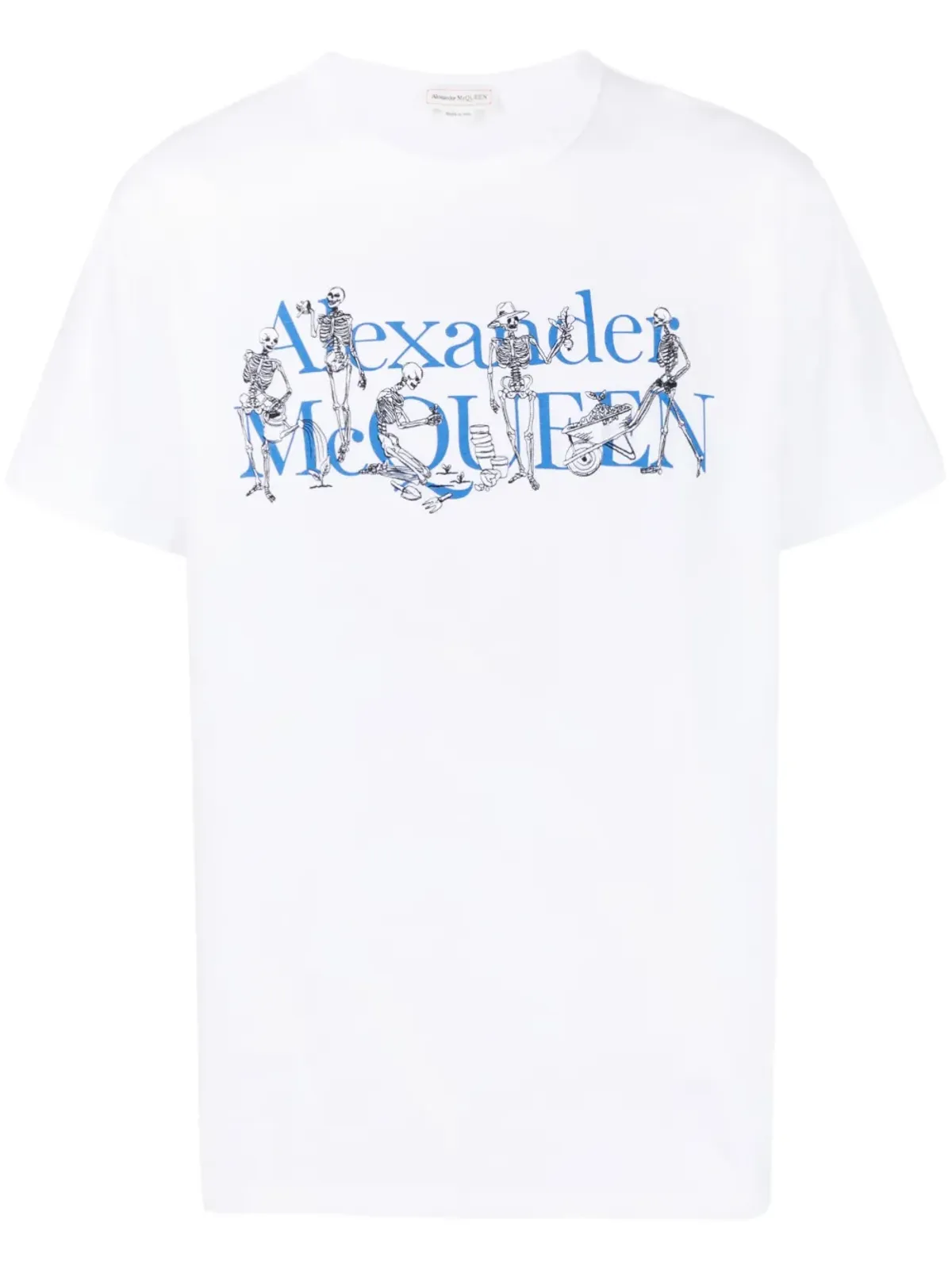 Alexander McQueen ロゴプリント半袖Tシャツ - 画像1