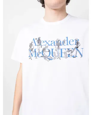 Alexander McQueen ロゴプリント半袖Tシャツ - サムネイル5