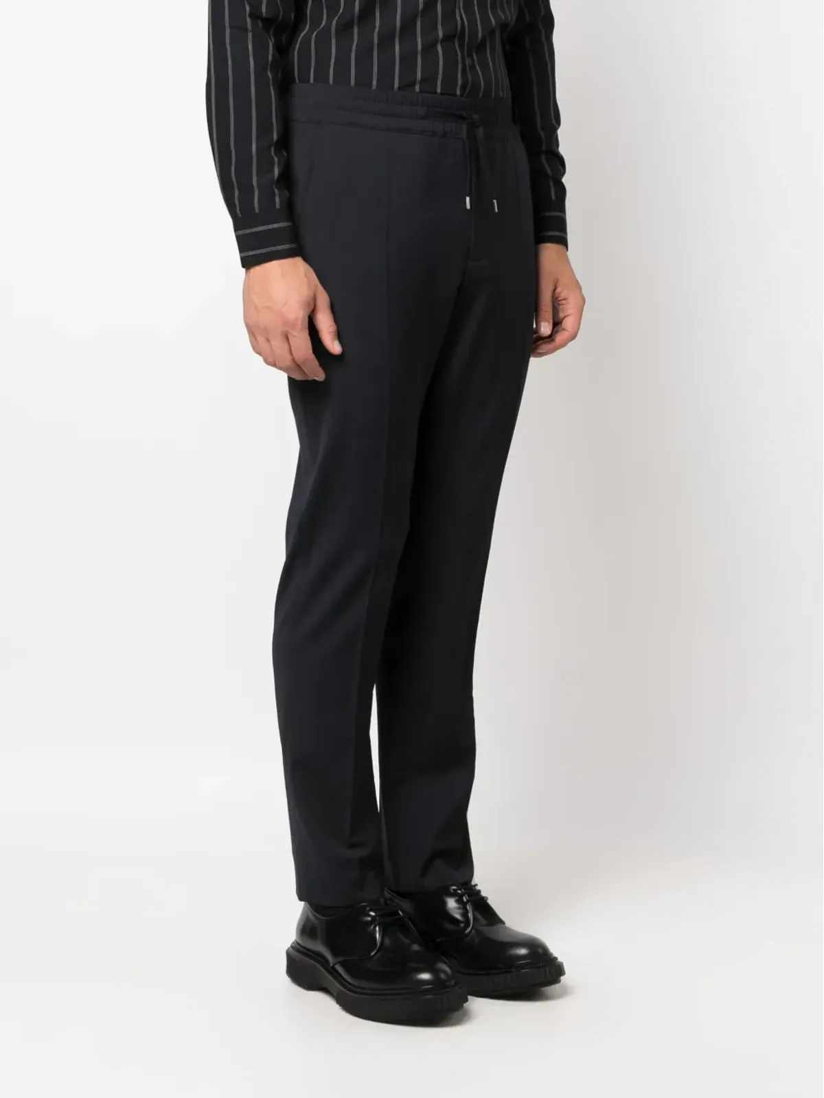 SANDRO エラスティック入りストレートレッグパンツ - 画像3