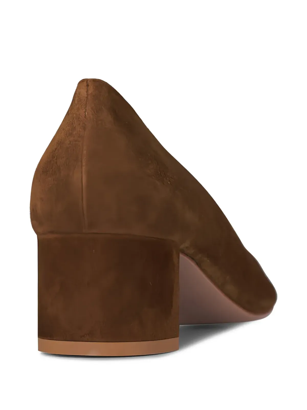 Gianvito Rossi Piper suede pumps - Brown - 画像3