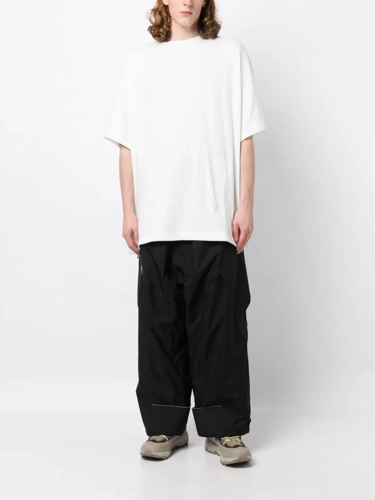 Templa リボンディテール付きコットンTシャツ - 画像2