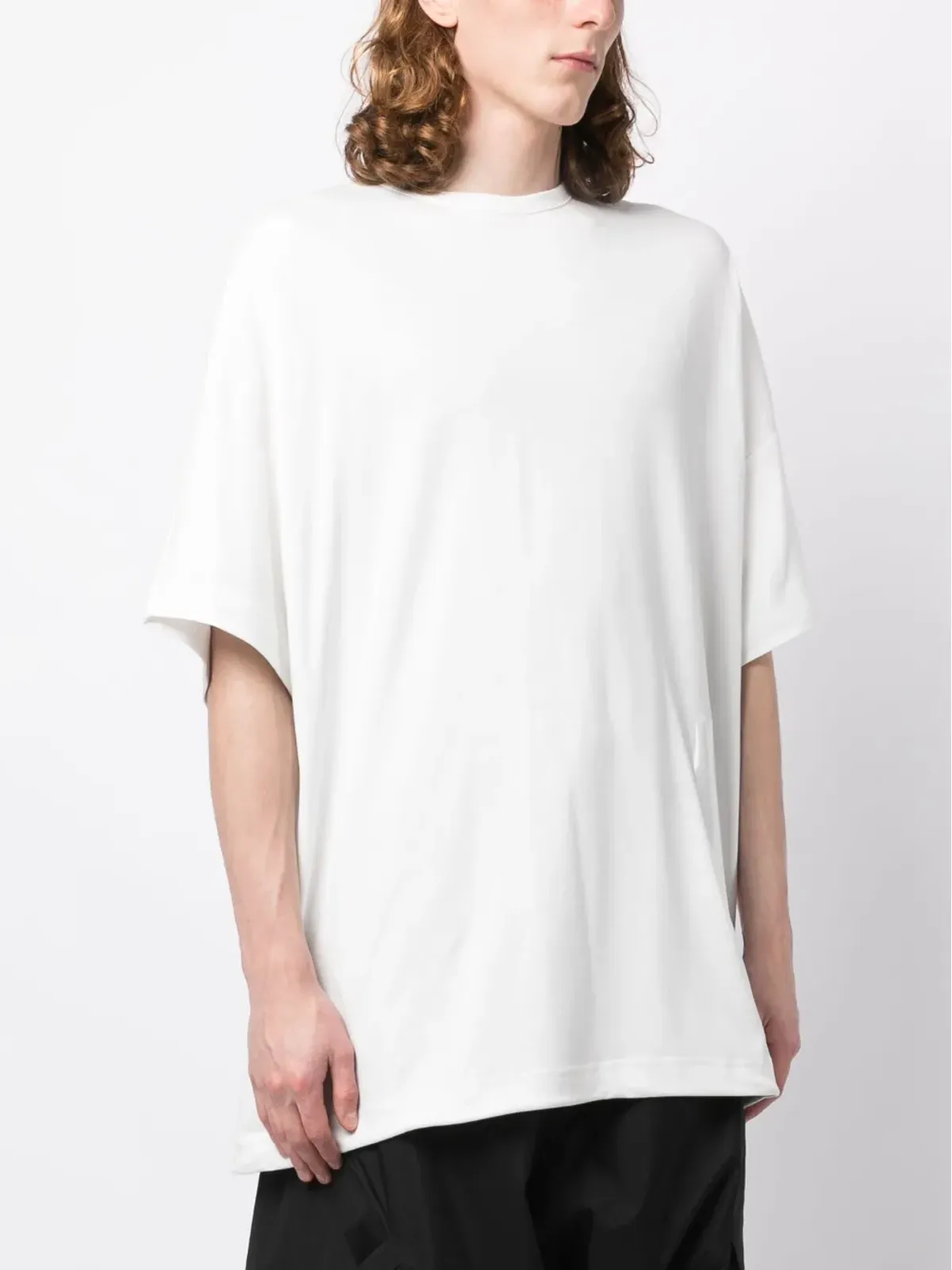Templa リボンディテール付きコットンTシャツ - 画像3