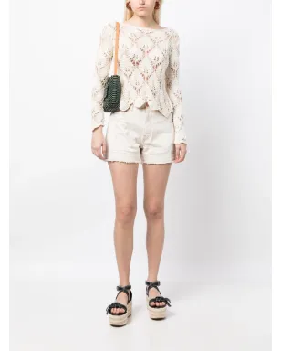 Ulla Johnson ワイドレッグハイウエストショーツ - サムネイル2