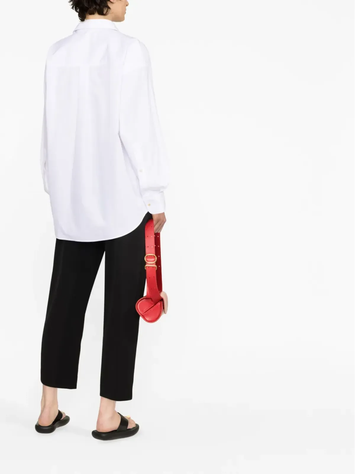 Stella McCartney 長袖コットンシャツ - White - 画像4