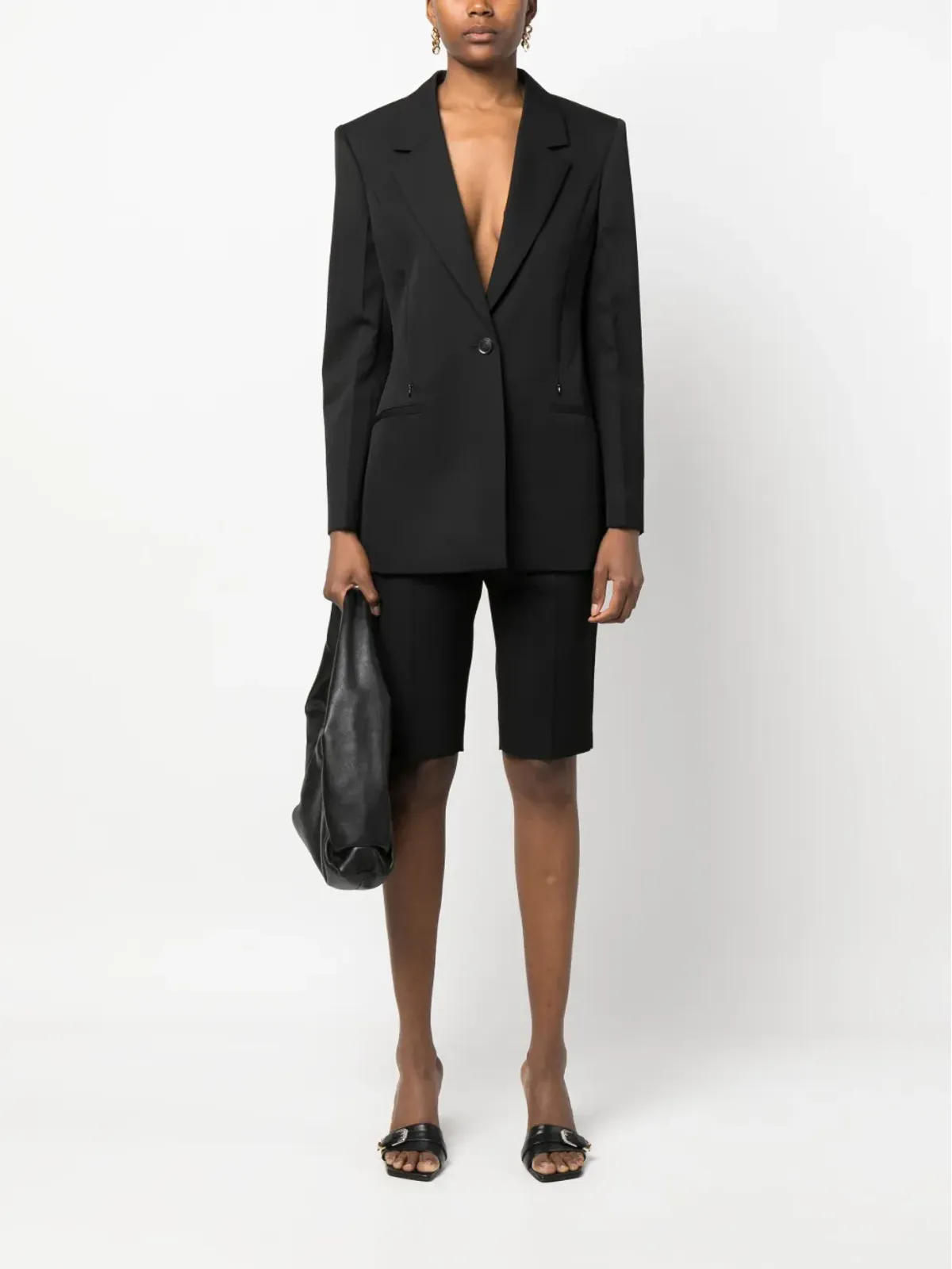 Givenchy シングルブレスト ケープブレザー - 画像2