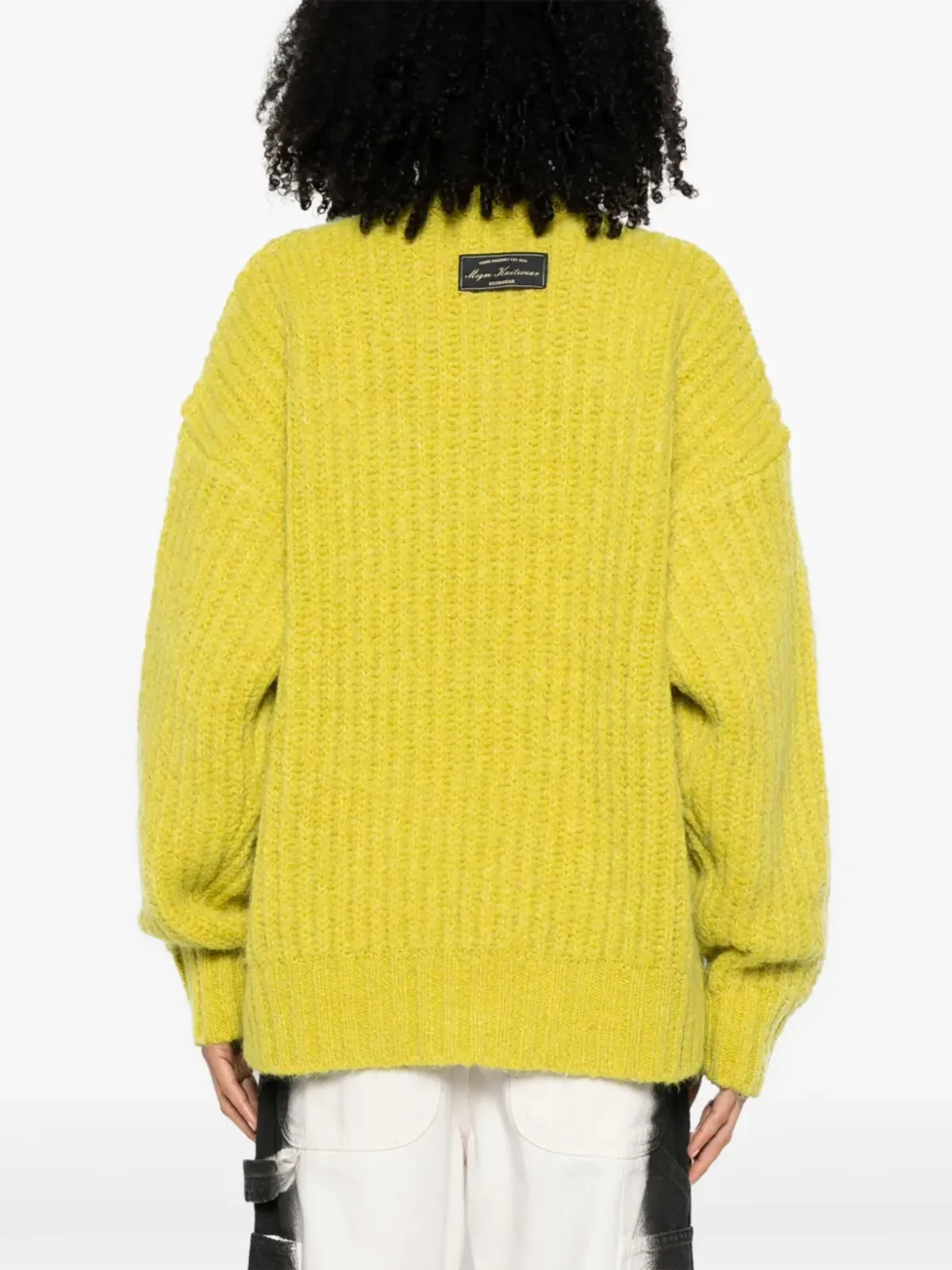 MSGM チャンクニット クルーネック セーター - 画像4