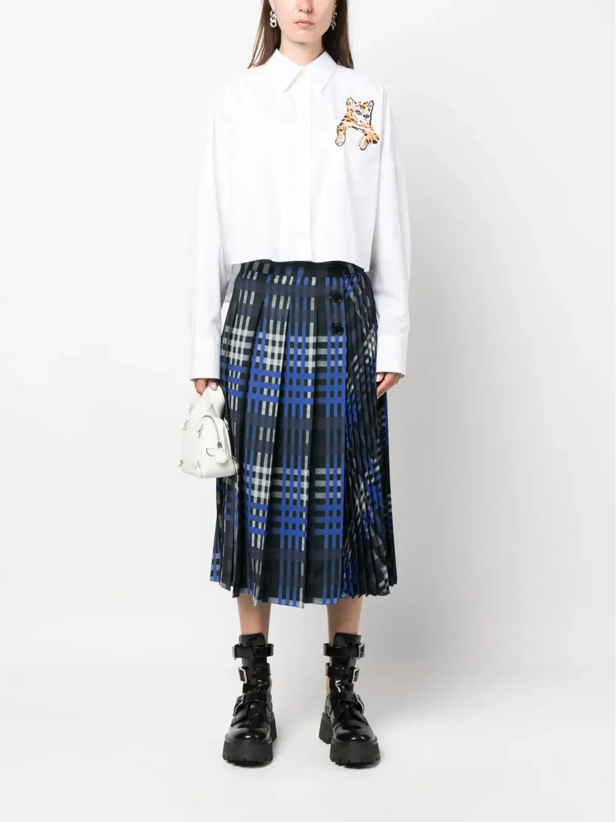MSGM スパンコール付きコットンシャツ - 画像2