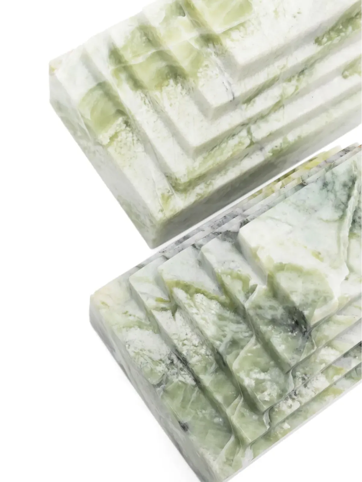 Soho Home Lola marble bookends - Green - 画像3