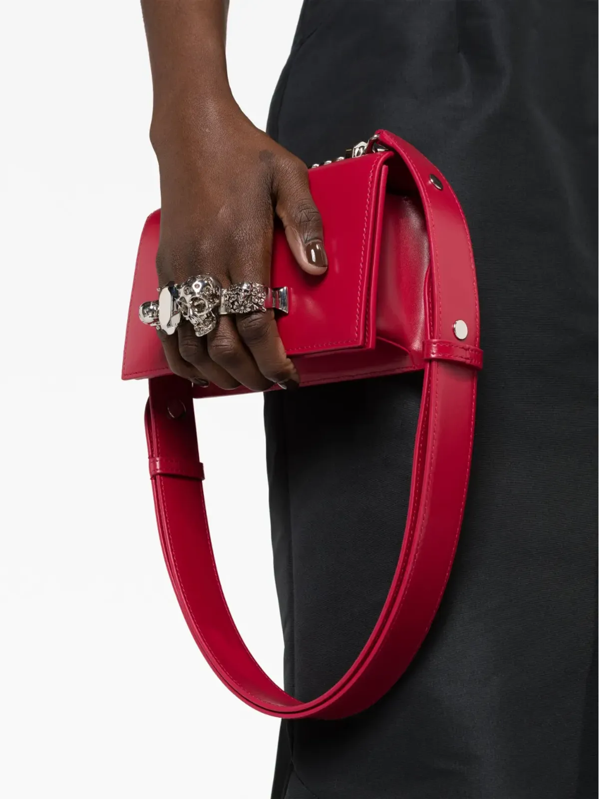 Alexander McQueen ミニ ジュエルド ショルダーバッグ - 画像3