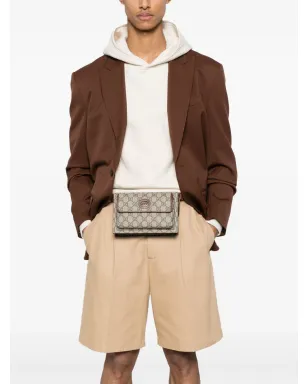 Gucci GG Supremeキャンバス ベルトバッグ - サムネイル2