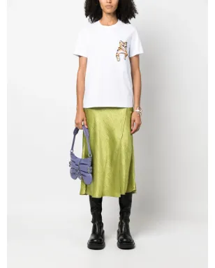 MSGM 猫モチーフのコットンTシャツ - サムネイル2