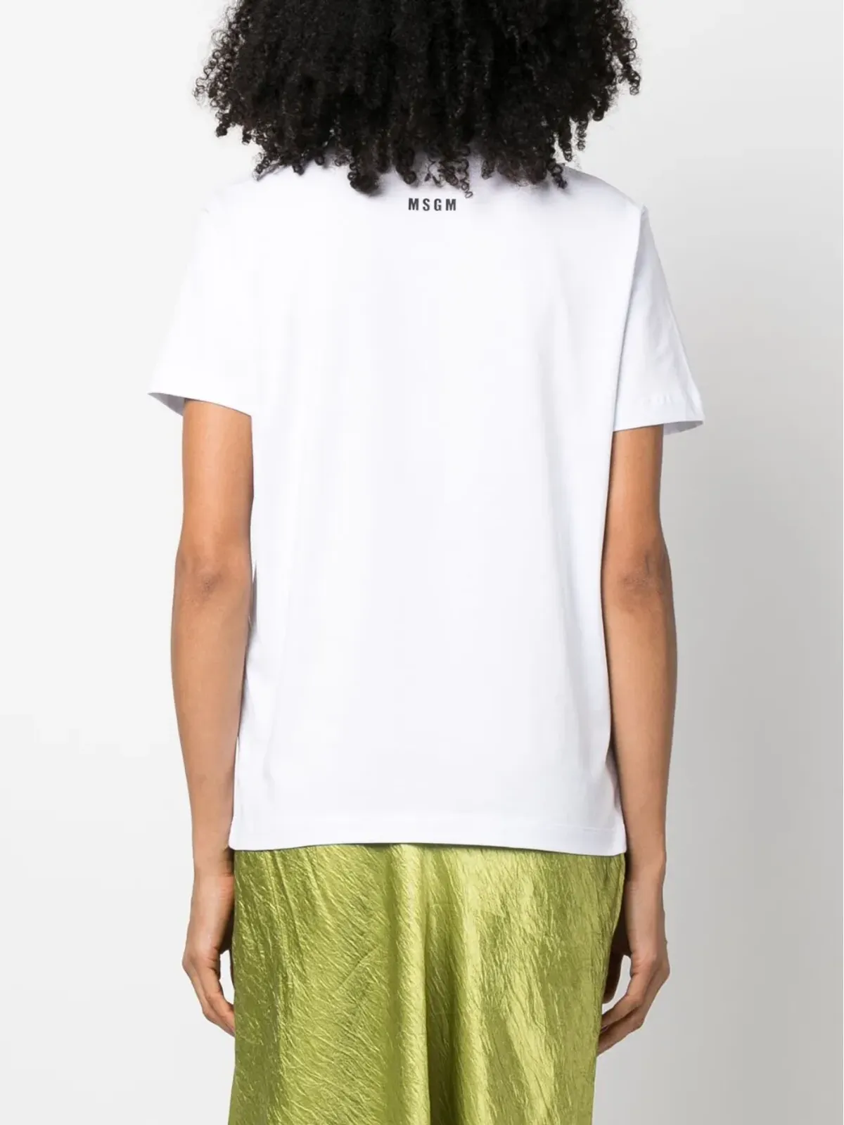 MSGM 猫モチーフのコットンTシャツ - 画像4