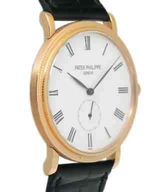Patek Philippe Pre-Owned Calatrava ドレスウォッチ - サムネイル3
