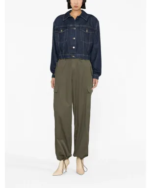 MSGM スプレッドカラー デニムジャケット - サムネイル2