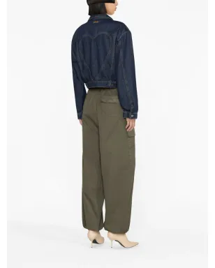 MSGM スプレッドカラー デニムジャケット - サムネイル4