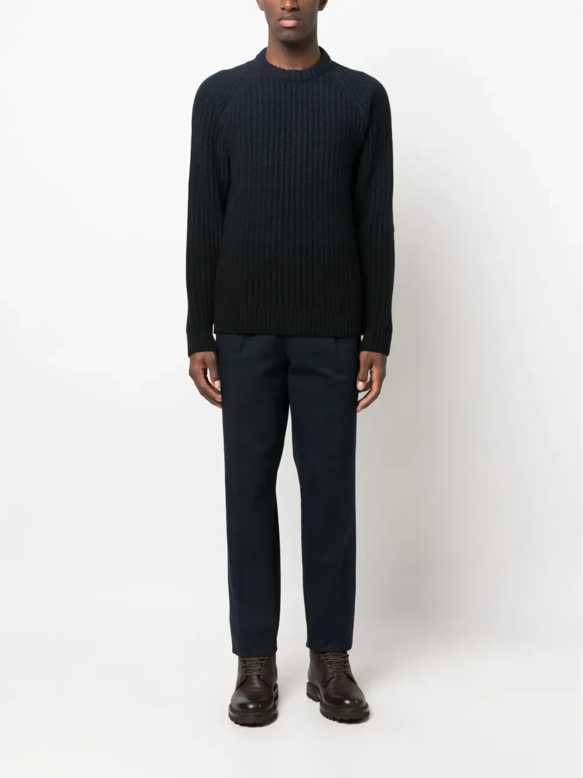 Brioni フィッシャーマンズニット長袖セーター - 画像2