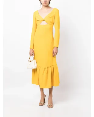 Giambattista Valli ツイストフロント ミディドレス - サムネイル2