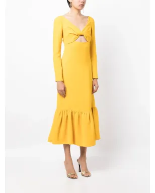 Giambattista Valli ツイストフロント ミディドレス - サムネイル3