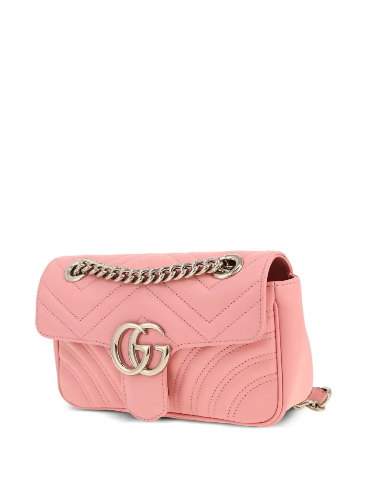 Gucci Pre-Owned GG Marmont ショルダーバッグ（2020年代） - ピンク - 画像4