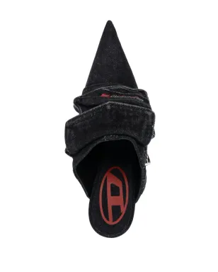 Diesel D-Venus Pocket 100mm デニムミュール - サムネイル4