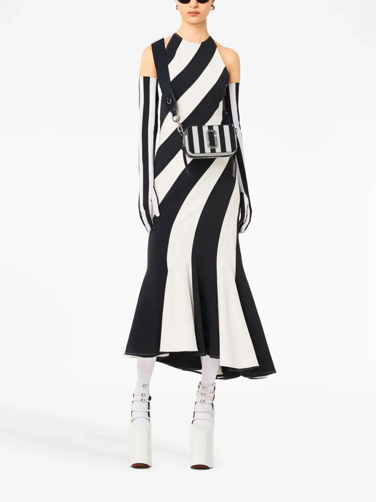 Marc Jacobs The Striped Snapshot camera bag - 画像2