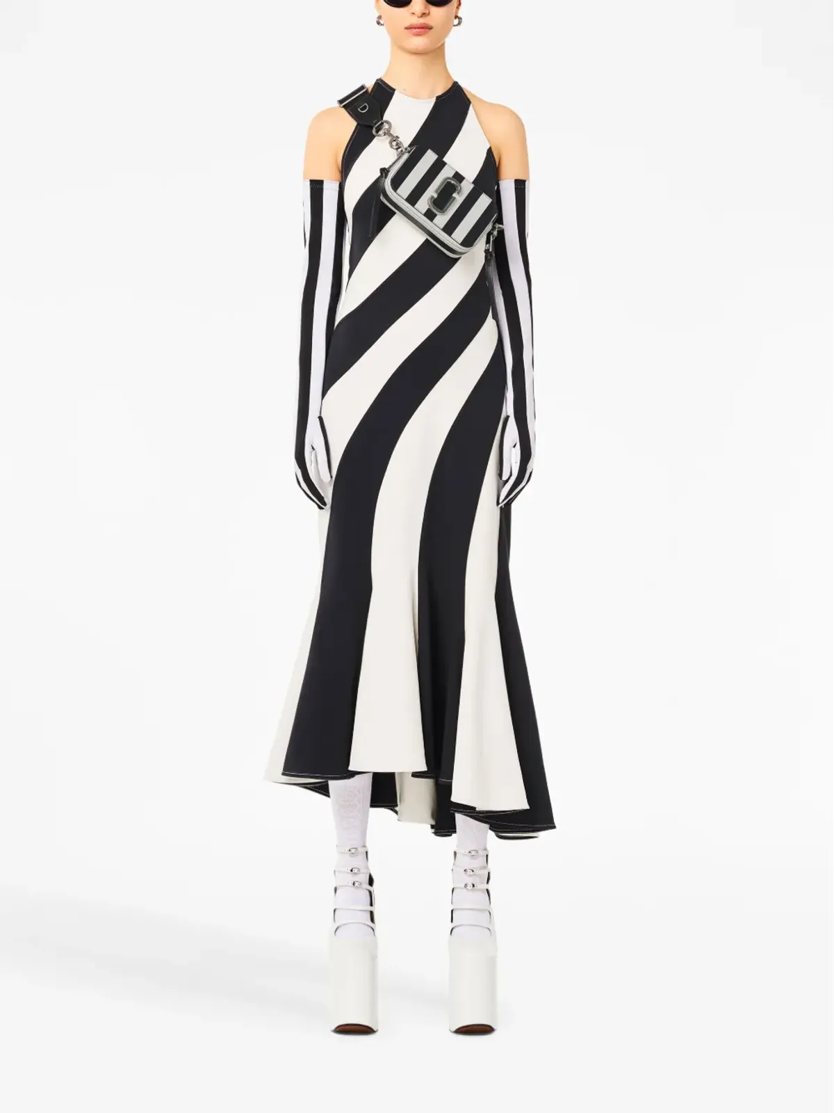 Marc Jacobs The Striped Snapshot camera bag - 画像3