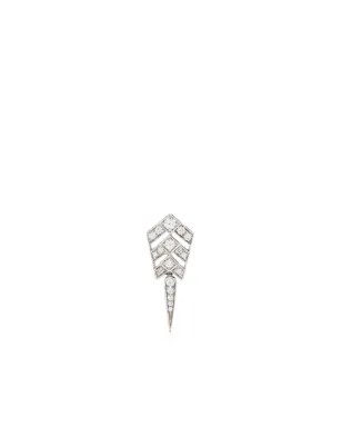 STATEMENT PARIS Stairway Arrow ダイヤモンドドロップ イヤリング - サムネイル1