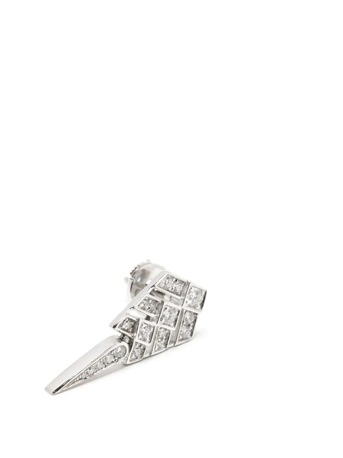 STATEMENT PARIS Stairway Arrow ダイヤモンドドロップ イヤリング - 画像3