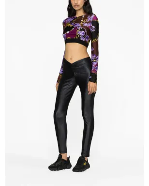 Versace Jeans Couture バロッコプリント クロップトップ - サムネイル3