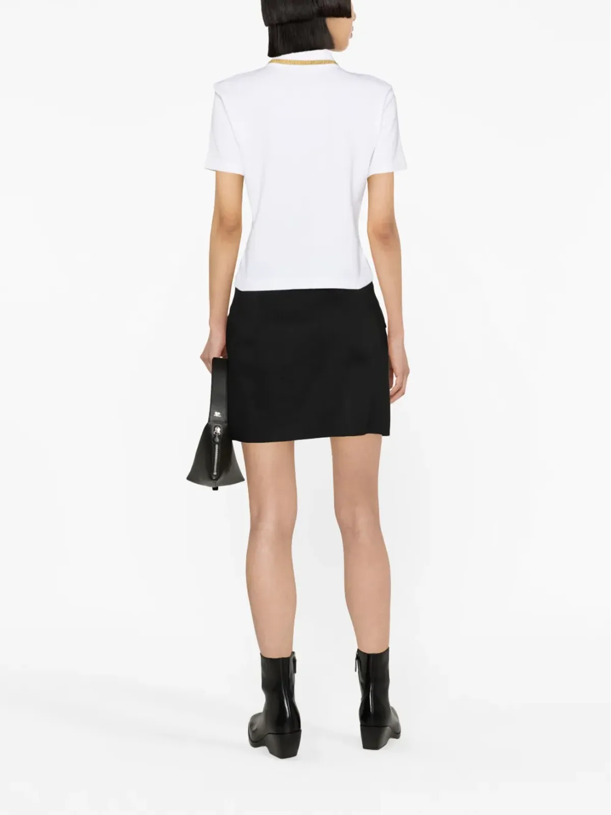 Versace Jeans Couture V-Emblemポロトップ - 画像4