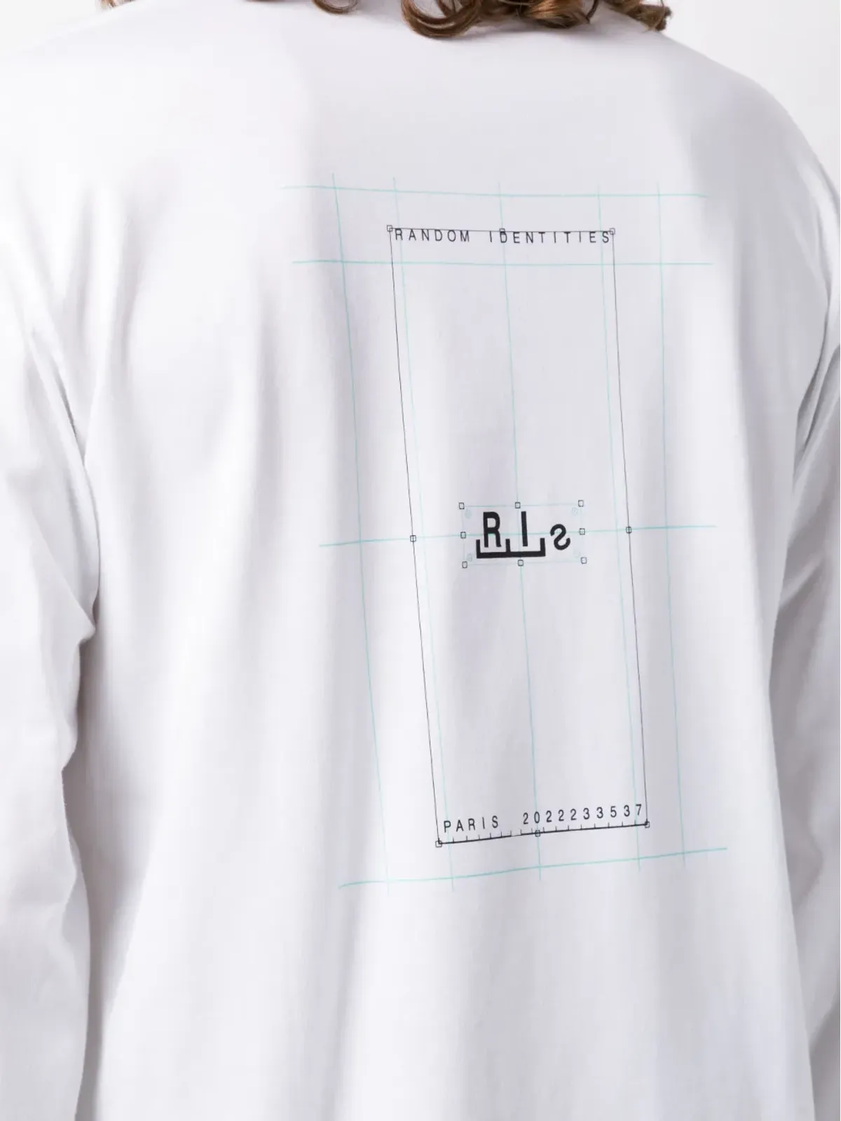 Random Identities グラフィックプリント長袖Tシャツ - 画像5