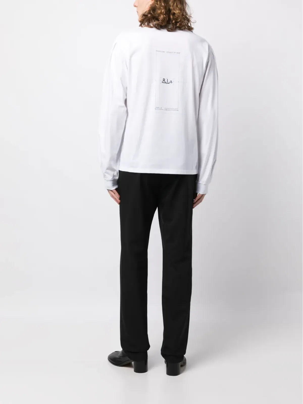 Random Identities グラフィックプリント長袖Tシャツ - 画像2