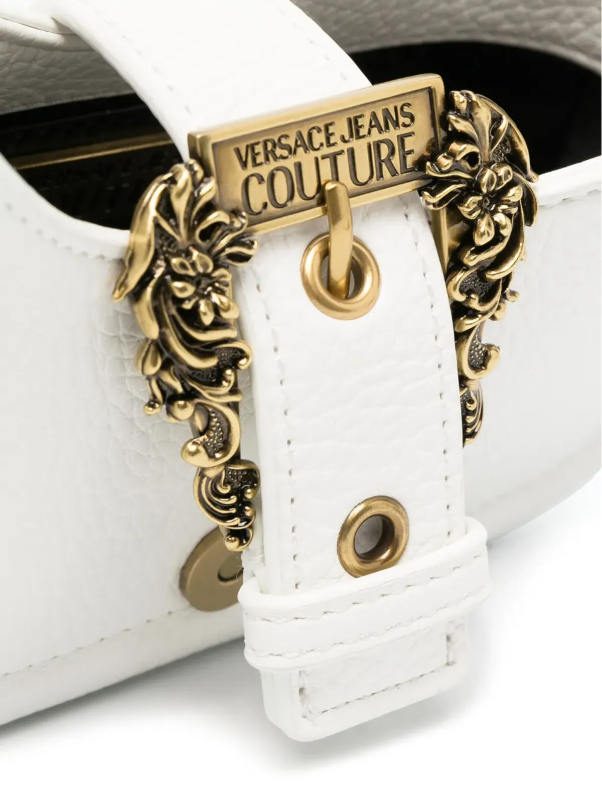 Versace Jeans Couture Couture バロックバックル ミニバッグ - ホワイト - 画像4