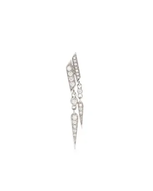 STATEMENT PARIS ダイヤモンド ドロップ イヤリング - サムネイル1