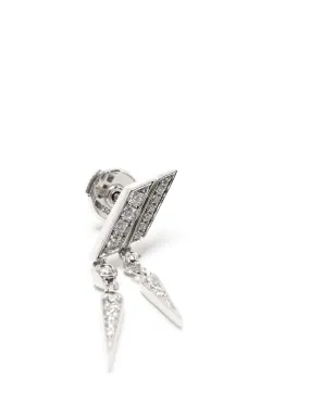 STATEMENT PARIS ダイヤモンド ドロップ イヤリング - サムネイル3