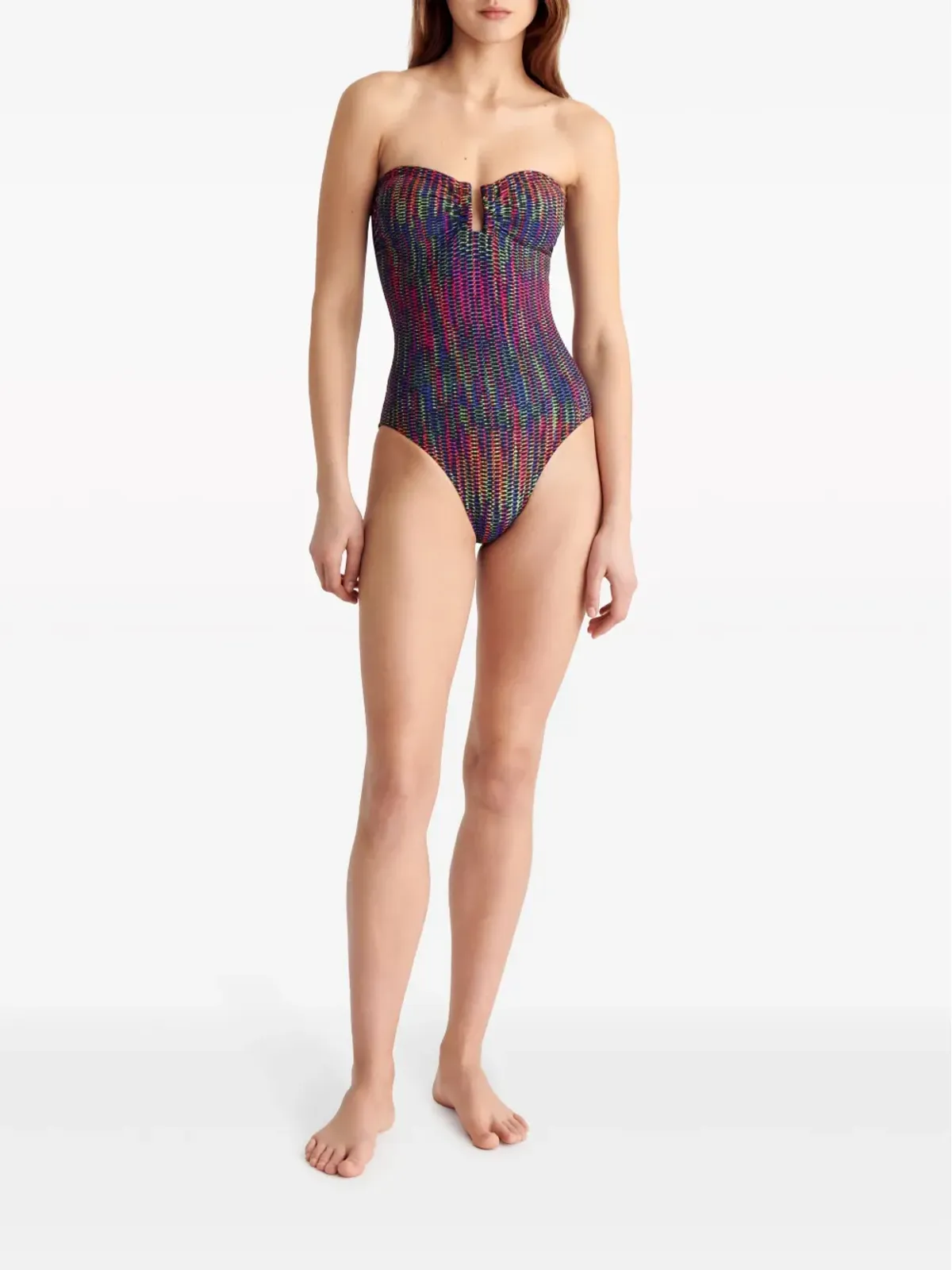 ERES Halo strapless swimsuit - 画像3