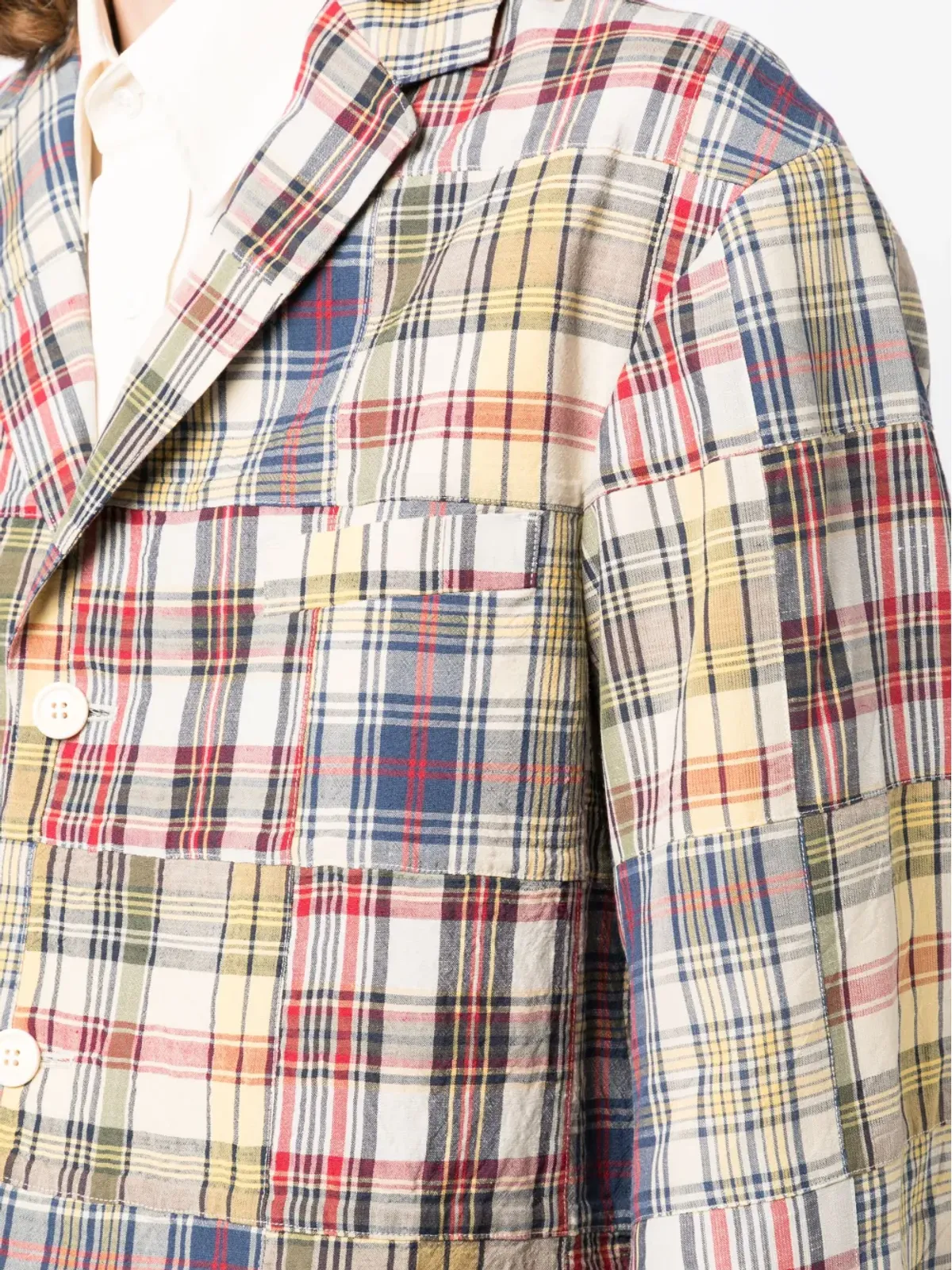 visvim ヤードバード パッチワーク ジャケット - 画像5