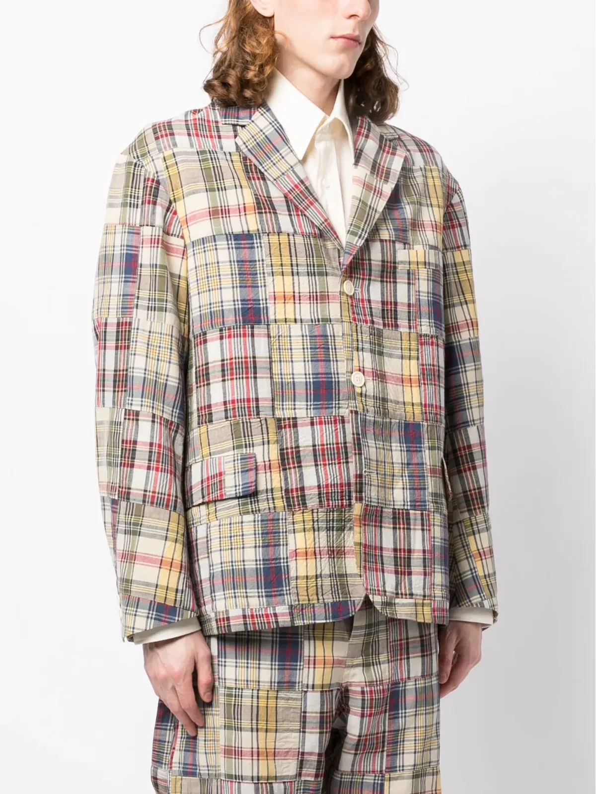 visvim ヤードバード パッチワーク ジャケット - 画像3